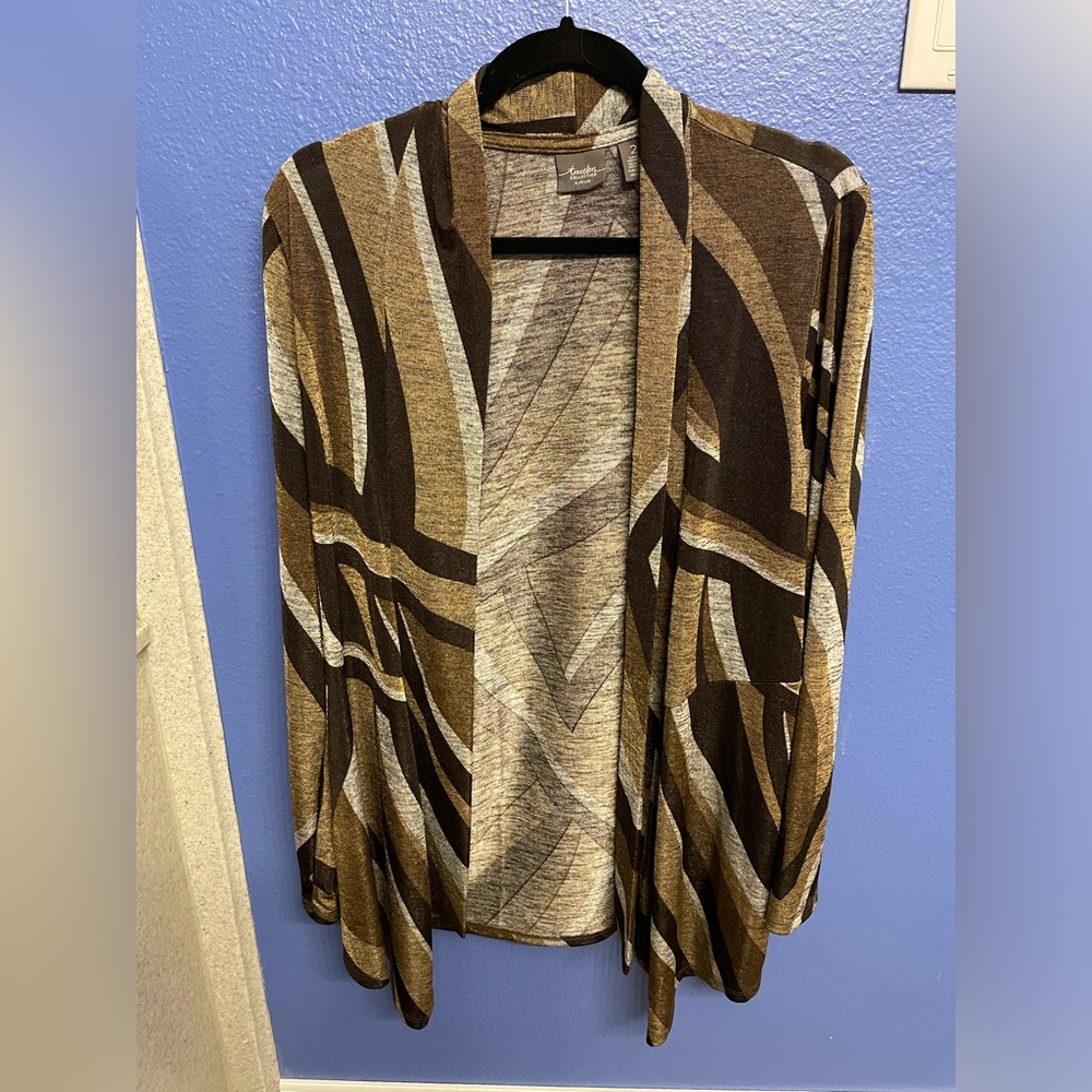 Chicos Swirl Cardigan